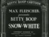 Betty Boop Snow White title card
