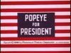 Popeye For President title card